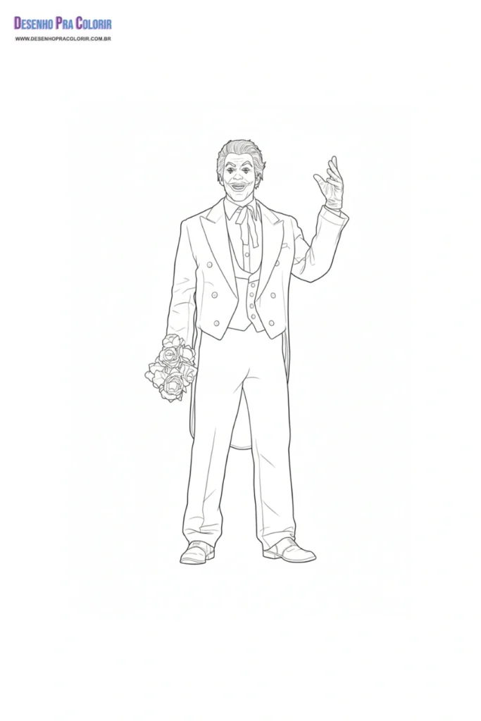 Joker Coloring Pages