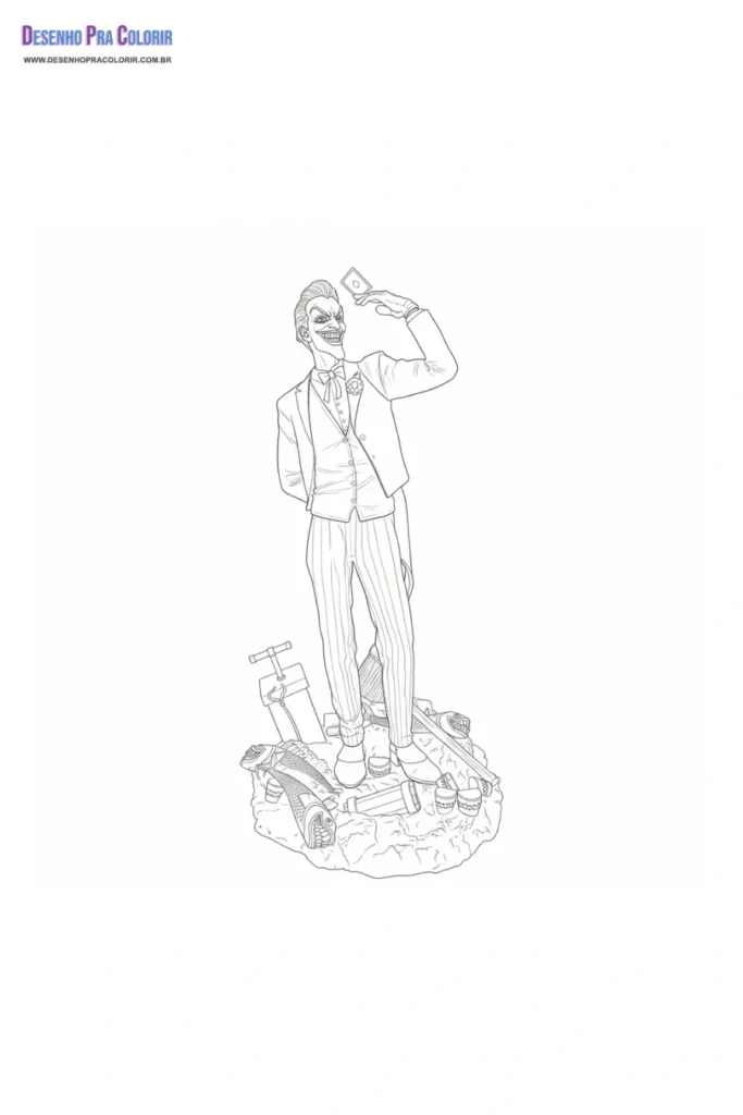 Joker Coloring Pages