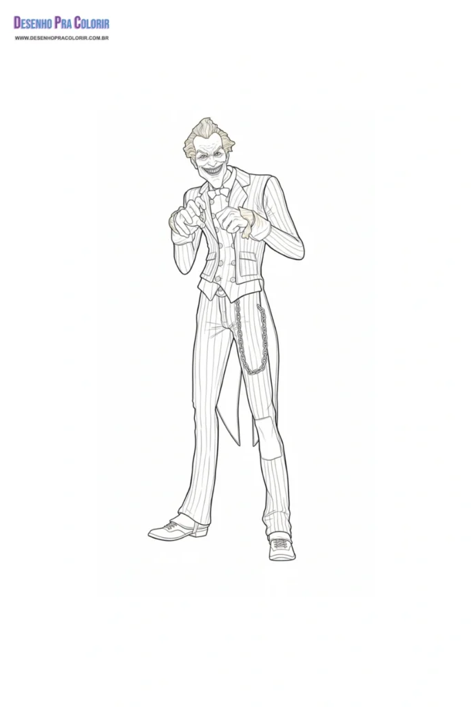 Joker Coloring Pages