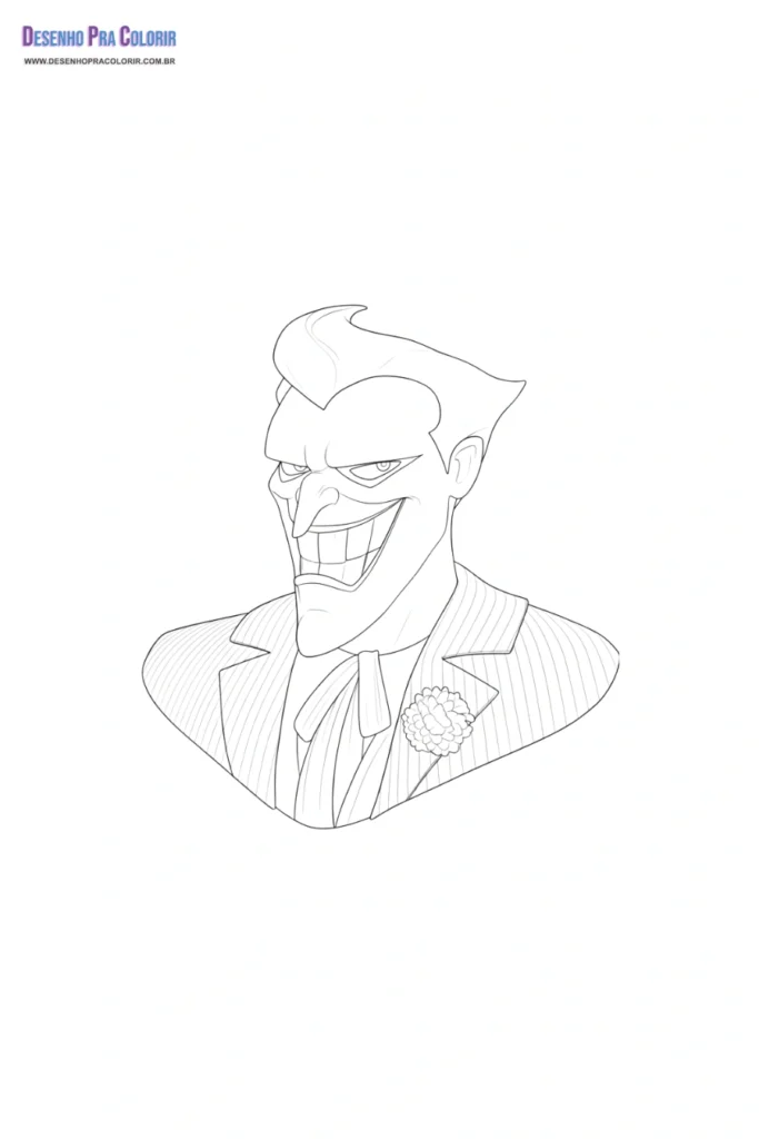 Joker Coloring Pages
