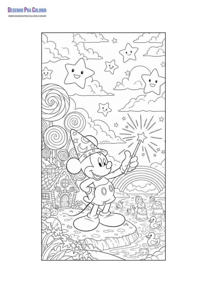 Mickey Ausmalbilder