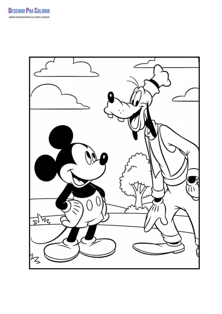 Mickey Ausmalbilder