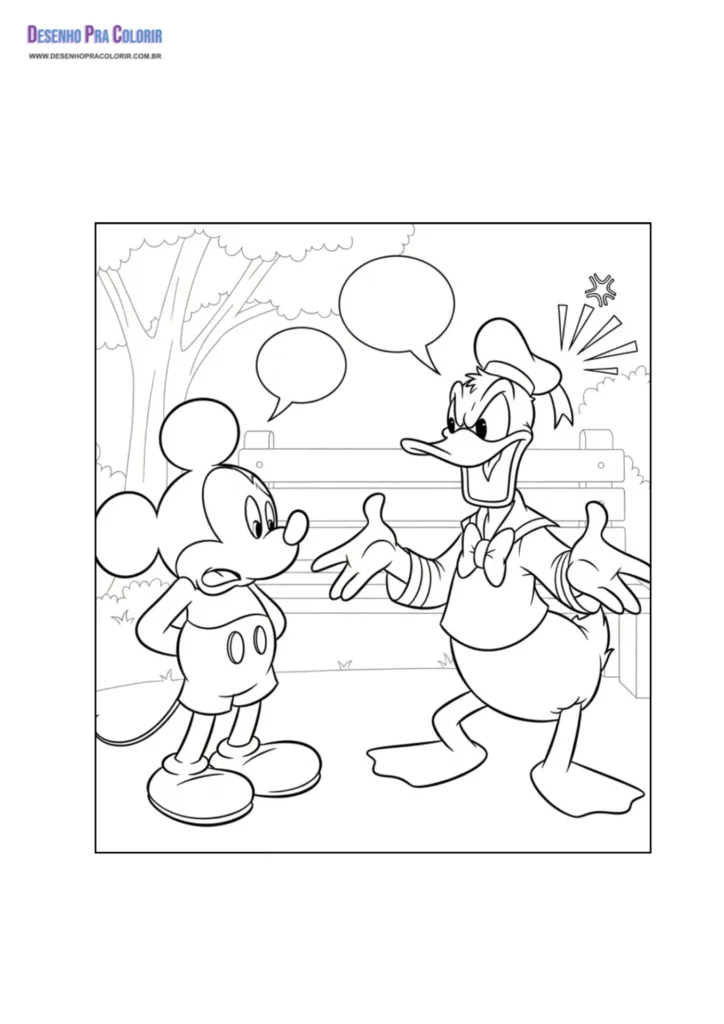 Mickey Ausmalbilder