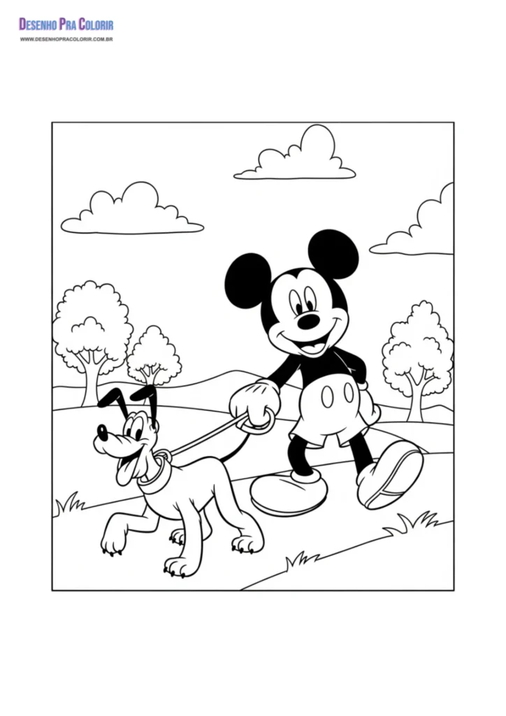 Mickey Ausmalbilder