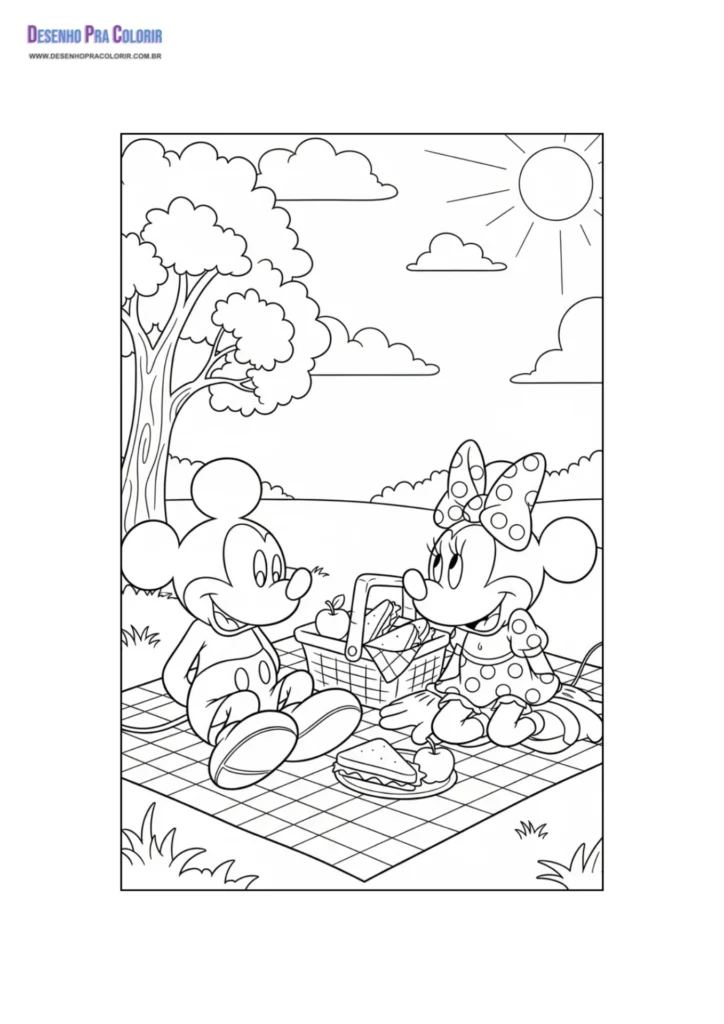 Mickey Ausmalbilder