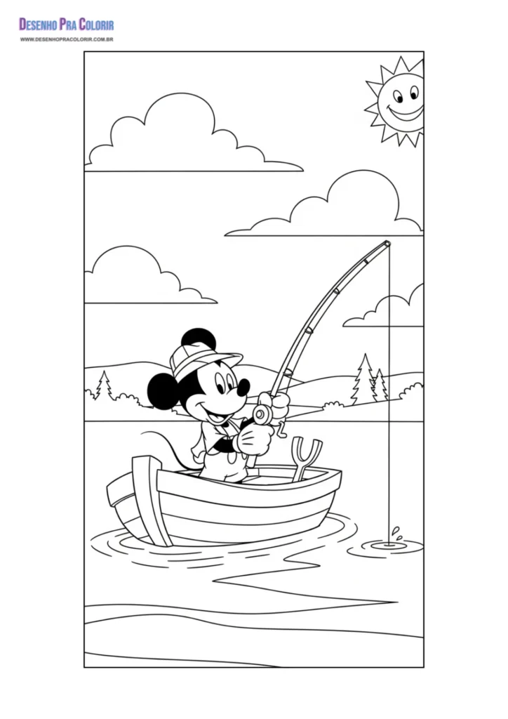 Mickey Coloring Pages