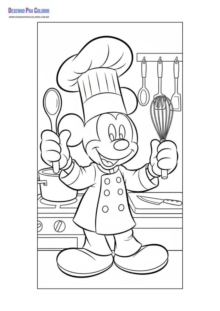 Mickey Coloring Pages