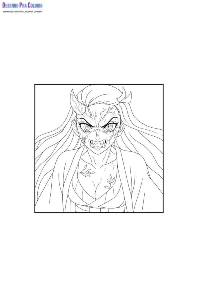 Nezuko Ausmalbilder