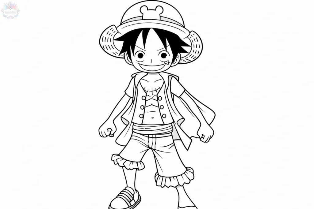One Piece Ausmalbilder