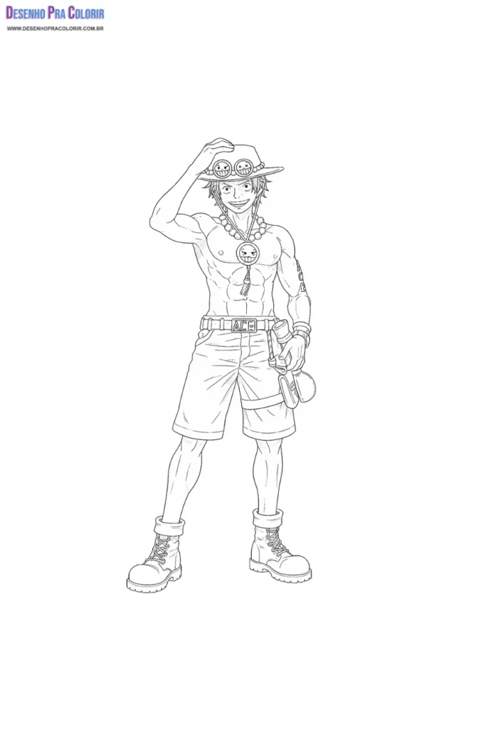 One Piece Luffy Ausmalbilder