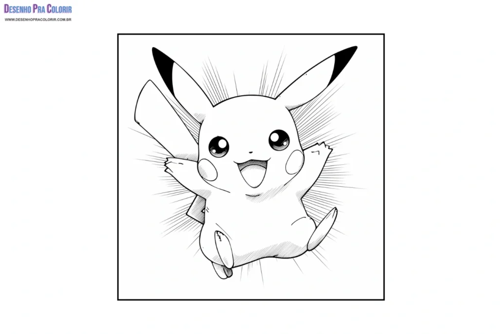 Pikachu Coloriages