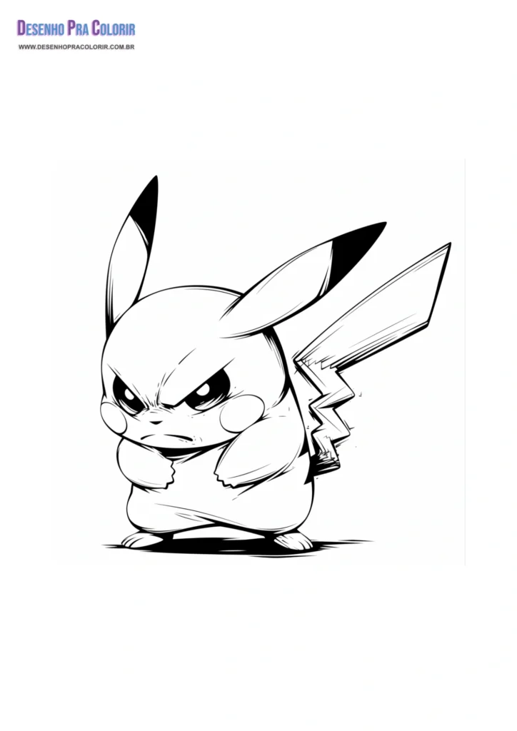 Pikachu Coloriages