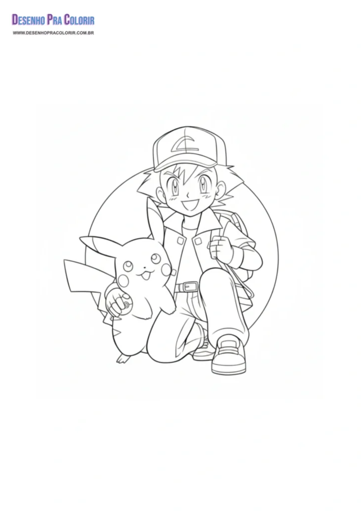 Pokémon Para Colorear
