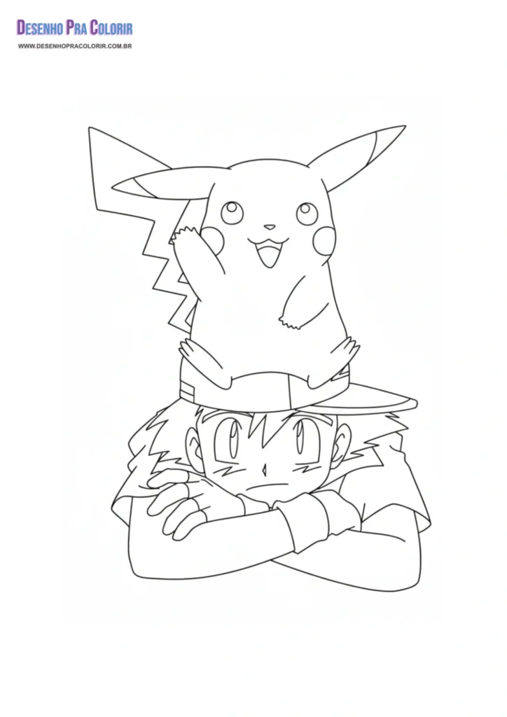 Pokémon Para Colorear