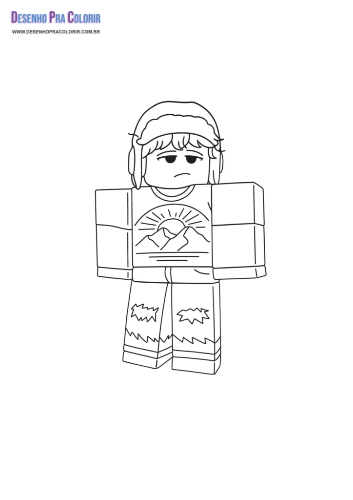 Roblox Para Colorear
